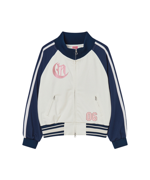 NYXX(エヌワイエックスエックス)の「06 COLOR BLOCK TRACK TOP IVORY(ナイロンジャケット・レディース・その他・F)」の2枚目の写真