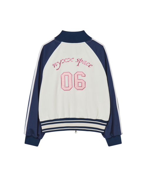 NYXX(エヌワイエックスエックス)の「06 COLOR BLOCK TRACK TOP IVORY(ナイロンジャケット・レディース・その他・F)」の3枚目の写真