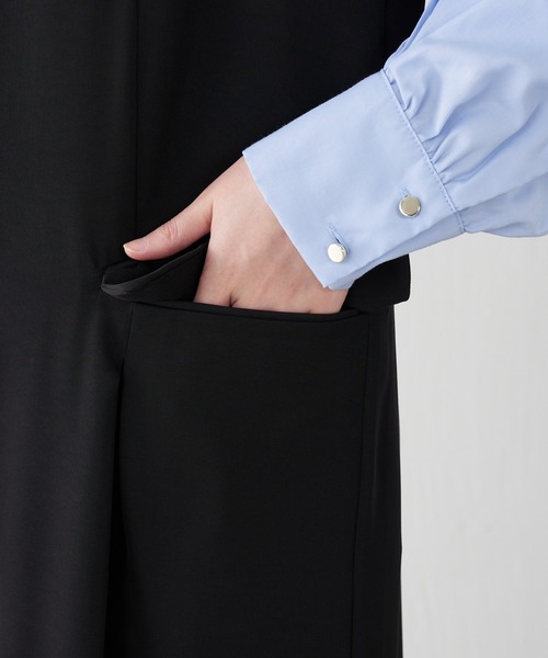 COLLAGE GALLARDAGALANTE（コラージュガリャルダガランテ）の「ジレオールインワン（つなぎ/オールインワン・レディース・ブラック/ベージュ・FREE）」の17枚目の写真