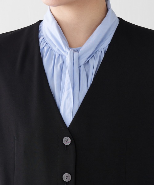 COLLAGE GALLARDAGALANTE（コラージュガリャルダガランテ）の「ジレオールインワン（つなぎ/オールインワン・レディース・ブラック/ベージュ・FREE）」の15枚目の写真