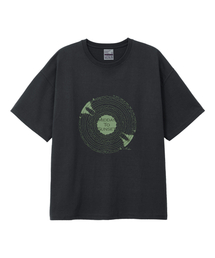 Midnight Vinyl Tee Shirt-Charcoal