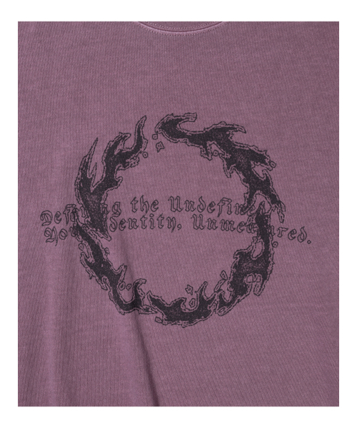 MASSNOUN(マスノウン)の「エターナルループピグメント半袖MSITS007-MG(Tシャツ/カットソー・レディース・その他・SMALL/MEDIUM/LARGE/X-LARGE)」の4枚目の写真