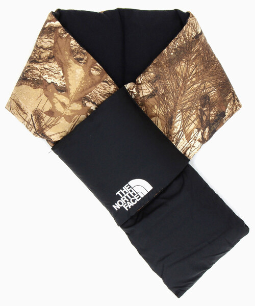 THE NORTH FACE（ザノースフェイス）の「THE NORTH FACE/ザ・ノース・フェイス Nuptse Muffler ヌプシマフラー（マフラー・メンズ・ピンク/その他9/ブラック・ONE SIZE）」の3枚目の写真