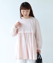 ●強撚ポプリン 製品染めtunic