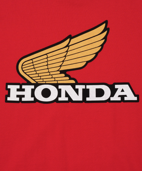 PHYPS MOTORCYCLE（フィップスモーターサイクル）の「[Archive line] Wing Logo Short Sleeve_Red（Tシャツ/カットソー・レディース・その他・SMALL/MEDIUM/LARGE/X-LARGE）」の5枚目の写真