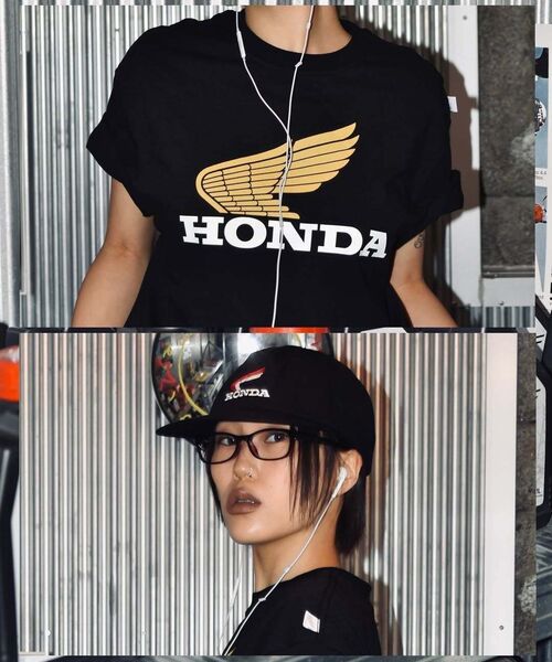 PHYPS MOTORCYCLE（フィップスモーターサイクル）の「[Archive line] Wing Logo Short Sleeve_Red（Tシャツ/カットソー・レディース・その他・SMALL/MEDIUM/LARGE/X-LARGE）」の6枚目の写真