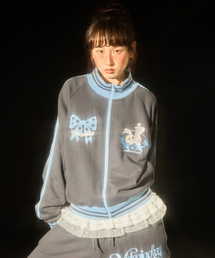 Video Jockey（ビデオジョッキー）の「ジャキクラブトラックトップ[チャコール]（ナイロンジャケット）」