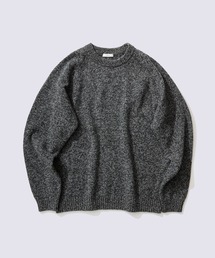 ATON | 【ATON/エイトン】LAMBS WOOL CREWNECK SWEATER(ニット/セーター)
