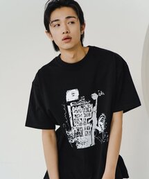 CAMEL WORK（キャメルワーク）の「バスケットボールプレイヤー 半袖Tシャツ(ブラック)（Tシャツ/カットソー）」