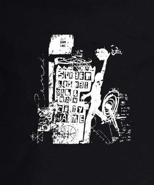 CAMEL WORK（キャメルワーク）の「バスケットボールプレイヤー 半袖Tシャツ(ブラック)（Tシャツ/カットソー・メンズ・その他・LARGE/MEDIUM/X-LARGE）」の4枚目の写真