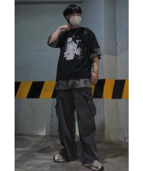 CAMEL WORK（キャメルワーク）の「バスケットボールプレイヤー 半袖Tシャツ(ブラック)（Tシャツ/カットソー・メンズ・その他・LARGE/MEDIUM/X-LARGE）」の10枚目の写真