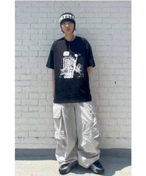 CAMEL WORK（キャメルワーク）の「バスケットボールプレイヤー 半袖Tシャツ(ブラック)（Tシャツ/カットソー・メンズ・その他・LARGE/MEDIUM/X-LARGE）」の12枚目の写真