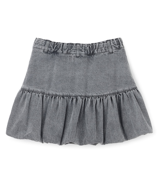 LOVETOXIC（ラブトキシック）の「【LTXC】デニムバルーンスカート（スカート・キッズ・グレー/ブルー・M:150cm/S:140cm/L:160cm/130cm）」の10枚目の写真