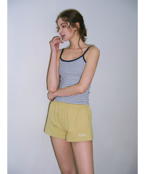 LILY HEIZE（リリーヘイズ）の「ミラベーシックスウェットショーツ_YELLOW GREEN（その他パンツ・レディース・ライム・FREE）」の3枚目の写真