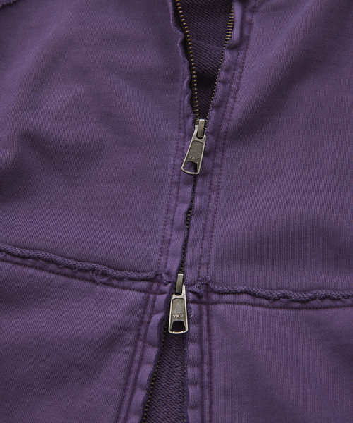 JOURNAL STANDARD（ジャーナルスタンダード）の「ラウンド スリーブ フーディ（パーカー・メンズ・ブルー系その他/マスタード/パープル/ブラック系その他・LARGE/MEDIUM）」の7枚目の写真