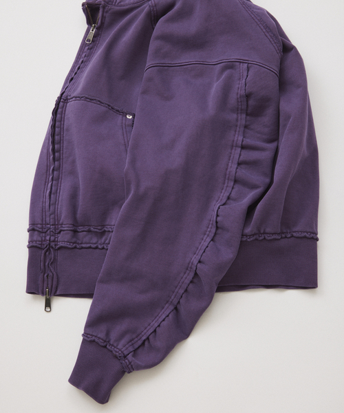 JOURNAL STANDARD（ジャーナルスタンダード）の「ラウンド スリーブ フーディ（パーカー・メンズ・ブルー系その他/マスタード/パープル/ブラック系その他・LARGE/MEDIUM）」の9枚目の写真