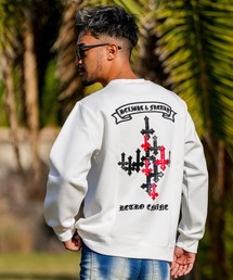 adamsJUGGLER｜アダムスジャグラーのスウェット（ホワイト/白色系