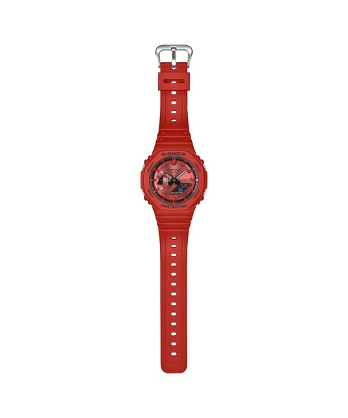 G-SHOCK(ジーショック)の「Iconic Styles / 2100シリーズ / GA-2100RRB-4AJF(アナログ腕時計・メンズ・レッド・FREE)」の4枚目の写真