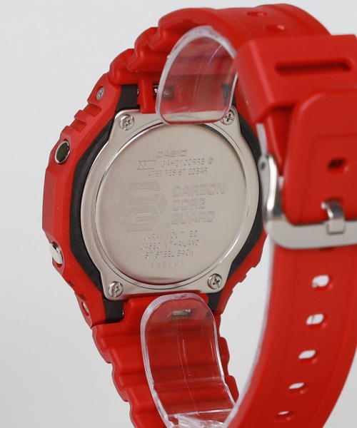 G-SHOCK(ジーショック)の「Iconic Styles / 2100シリーズ / GA-2100RRB-4AJF(アナログ腕時計・メンズ・レッド・FREE)」の16枚目の写真