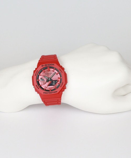G-SHOCK(ジーショック)の「Iconic Styles / 2100シリーズ / GA-2100RRB-4AJF(アナログ腕時計・メンズ・レッド・FREE)」の8枚目の写真