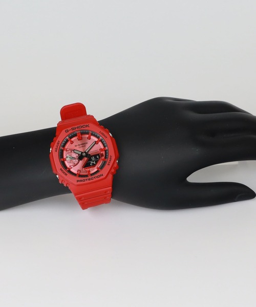 G-SHOCK(ジーショック)の「Iconic Styles / 2100シリーズ / GA-2100RRB-4AJF(アナログ腕時計・メンズ・レッド・FREE)」の11枚目の写真