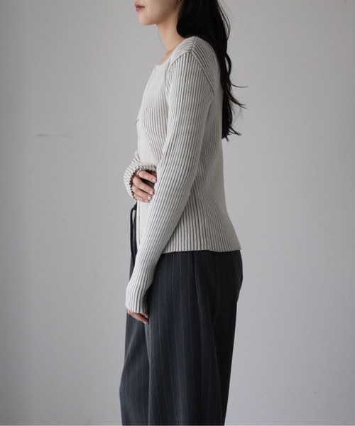 model：164cm. 着用サイズ：FREE