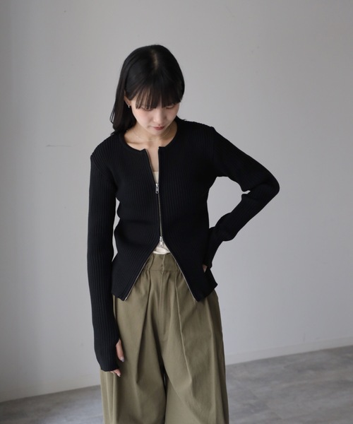 model：164cm. 着用サイズ：FREE