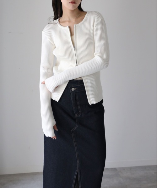 model：164cm. 着用サイズ：FREE