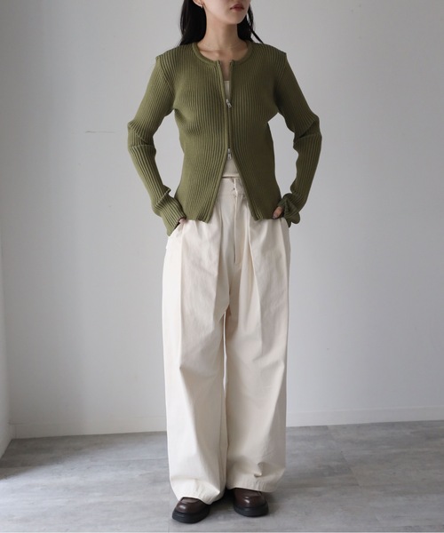 model：164cm. 着用サイズ：FREE