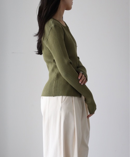 model：164cm. 着用サイズ：FREE