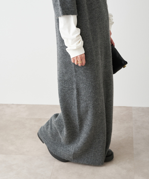 Deuxieme Classe(ドゥーズィエムクラス)の「【JIJI Studio Paris/ジジ ストゥディオ パリス】 robe AZELLE(ワンピース・レディース・チャコールグレー・FREE)」の18枚目の写真