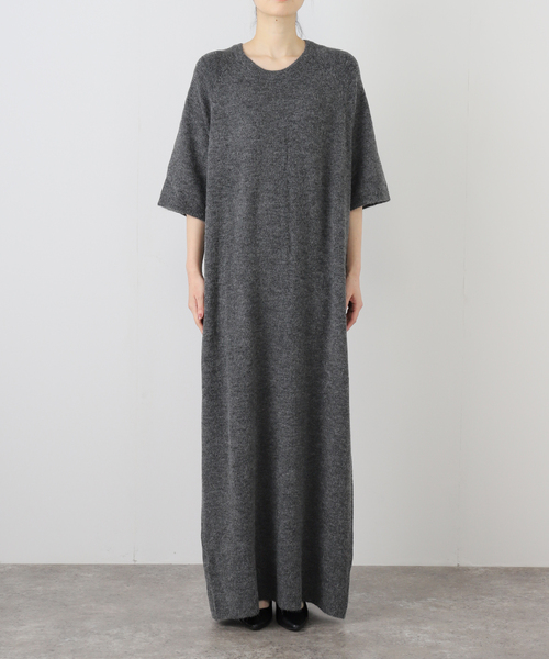 Deuxieme Classe(ドゥーズィエムクラス)の「【JIJI Studio Paris/ジジ ストゥディオ パリス】 robe AZELLE(ワンピース・レディース・チャコールグレー・FREE)」の2枚目の写真