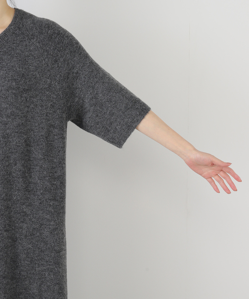 Deuxieme Classe(ドゥーズィエムクラス)の「【JIJI Studio Paris/ジジ ストゥディオ パリス】 robe AZELLE(ワンピース・レディース・チャコールグレー・FREE)」の5枚目の写真