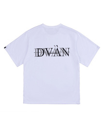 DVAN（ドゥヴァン）の「DOUBLE LOGO T-SHIRT WHITE Double Logo T-Shirt（Tシャツ/カットソー）」