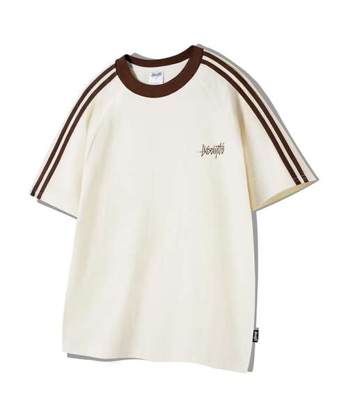 YOSEMITE(ヨセミティ)の「OGトラックラグラン半袖TシャツクリームYT-302(Tシャツ/カットソー・レディース・クリーム・LARGE/X-LARGE/XX-LARGE)」の1枚目の写真