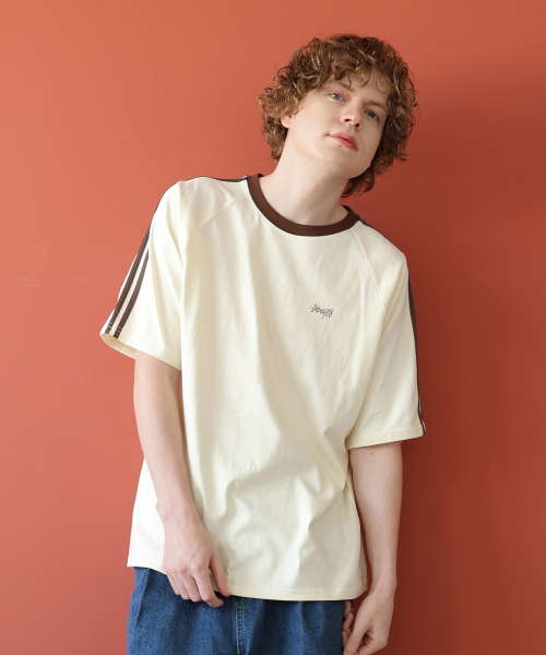 YOSEMITE(ヨセミティ)の「OGトラックラグラン半袖TシャツクリームYT-302(Tシャツ/カットソー・レディース・クリーム・LARGE/X-LARGE/XX-LARGE)」の3枚目の写真