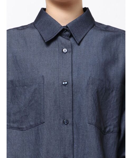 chiisa　LAGUNAMOON レースカフスシャツ ラグナムーン LAGUNAMOON レースカフスシャツ （ホワイト） -靴