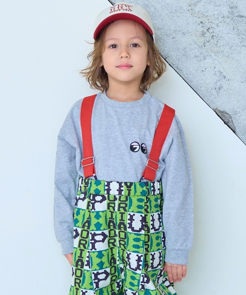 Life Support Products(ライフサポートプロダクツ)の「【オーガニックコットン】袖リブロンティー(Tシャツ/カットソー・キッズ・ホワイト/杢グレー/チャコール/ラベンダー/オレンジ・100/90/80/95/110/150/140/130/120)」の3枚目の写真