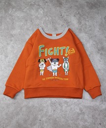 DILASH | ヒーロー犬プリントトレーナー（裏毛）(スウェット)