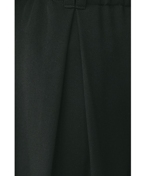 STYLEMIXER(スタイルミキサー)の「ハイウエストタックワイドパンツ(スラックス・レディース・イエロー/ブラック/ライトベージュ・SMALL/MEDIUM)」の11枚目の写真