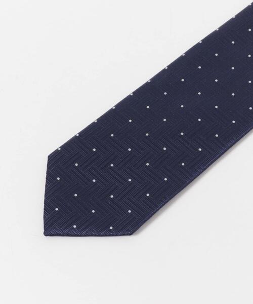 URBAN RESEARCH DOORS（アーバンリサーチドアーズ）の「LIFE STYLE TAILOR　26SS国内タイドット1（ネクタイ・メンズ・グレー/ブルー/ネイビー・-）」の5枚目の写真