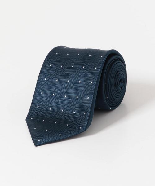 URBAN RESEARCH DOORS（アーバンリサーチドアーズ）の「LIFE STYLE TAILOR　26SS国内タイドット1（ネクタイ・メンズ・グレー/ブルー/ネイビー・-）」の6枚目の写真