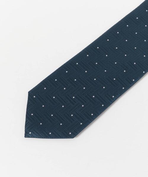 URBAN RESEARCH DOORS（アーバンリサーチドアーズ）の「LIFE STYLE TAILOR　26SS国内タイドット1（ネクタイ・メンズ・グレー/ブルー/ネイビー・-）」の7枚目の写真