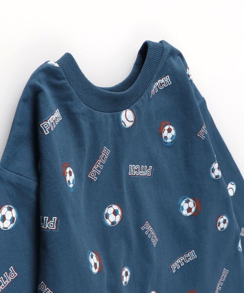 BRANSHES（ブランシェス）の「【ブランシェスmini】まえうしろどっちも着られる長袖Tシャツ（Tシャツ/カットソー・キッズ・杢グレー/イエロー/ネイビー/ブラック/アイボリー・130/100/120/110/90/80）」の14枚目の写真