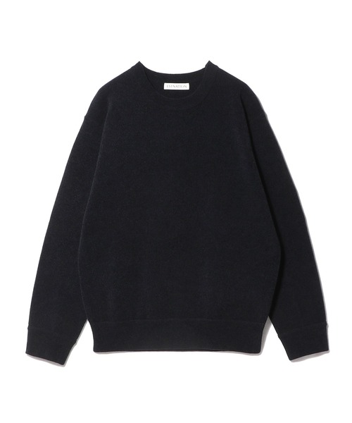 ESTNATION(エストネーション)の「ESTNATION / カシミヤタッチ クルーネックプルオーバー(ニット/セーター・メンズ・ネイビー/アイボリー/ライトブルー・SMALL/MEDIUM/LARGE)」の21枚目の写真