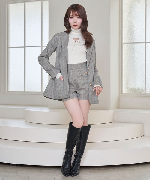 セール】glencheck jk set up（セットアップ）｜Rose Muse（ロゼ