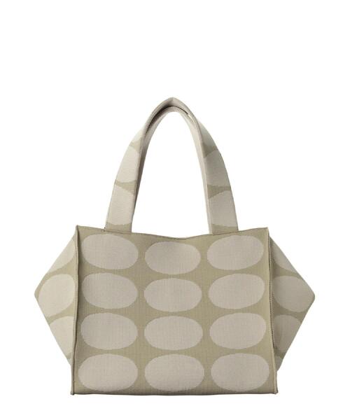 HIROKO HAYASHI（ヒロコハヤシ）の「TRICO（トリコ）トートバッグ（トートバッグ・レディース・ベージュ系4/サックスブルー系4・00）」の3枚目の写真