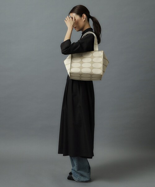 HIROKO HAYASHI（ヒロコハヤシ）の「TRICO（トリコ）トートバッグ（トートバッグ・レディース・ベージュ系4/サックスブルー系4・00）」の17枚目の写真