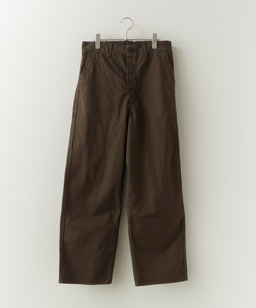orSlow(オアスロウ)の「orSlow/オアスロウ WIDE FIT FRENCH WORK PANTS ワイドフィット フレンチワークパンツ 2026年 夏 夏服 秋服(チノパンツ・メンズ・カーキ/グレー・4/3/2)」の5枚目の写真
