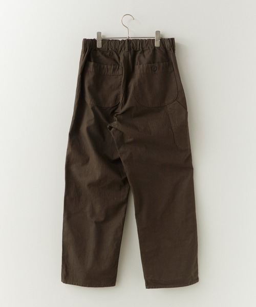orSlow(オアスロウ)の「orSlow/オアスロウ WIDE FIT FRENCH WORK PANTS ワイドフィット フレンチワークパンツ 2026年 夏 夏服 秋服(チノパンツ・メンズ・カーキ/グレー・4/3/2)」の6枚目の写真